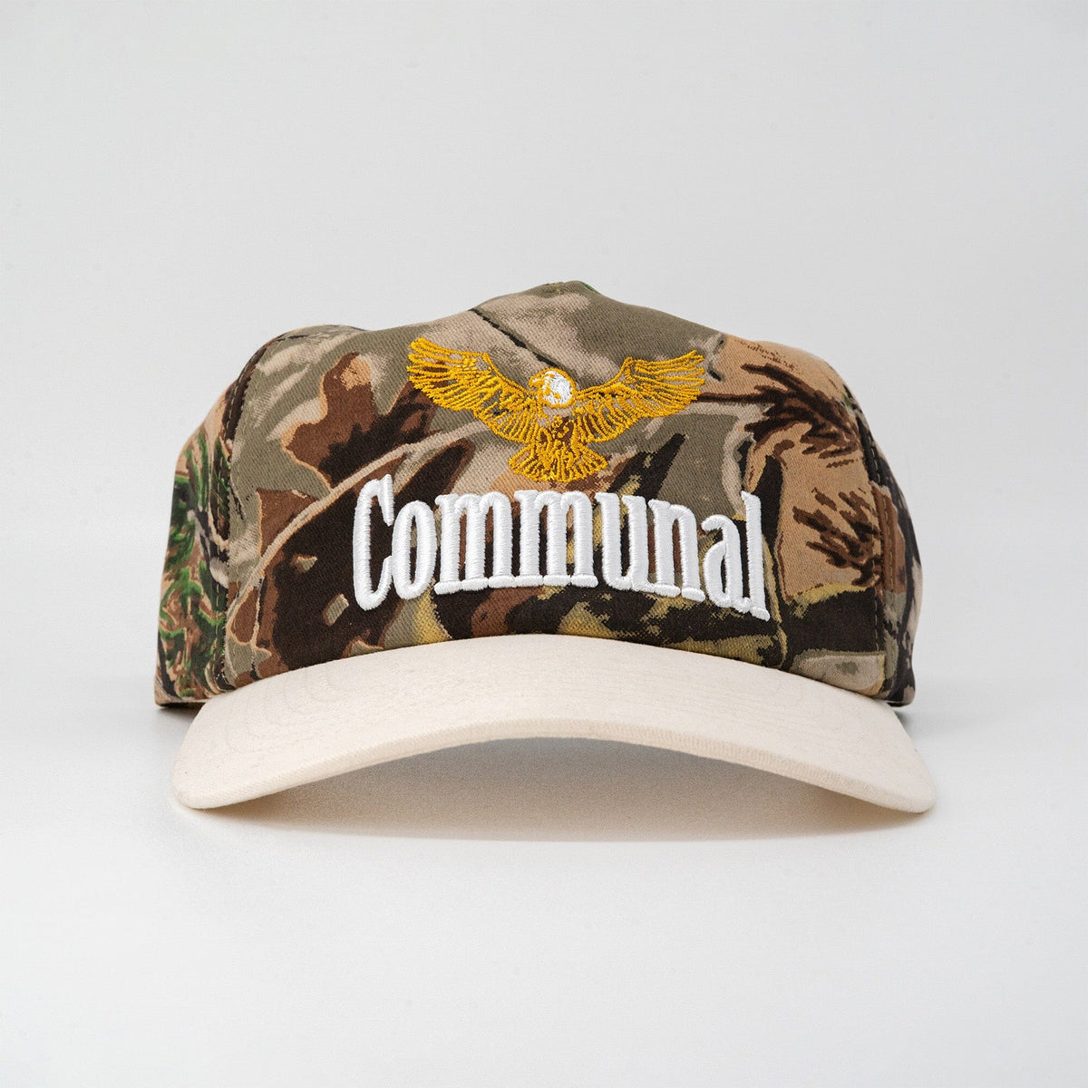 Communal Eagle Hat Communal Camo 2 Cotton Twill Mesh Flap