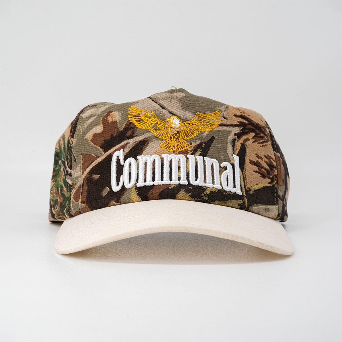 Communal Eagle Hat Communal Camo 2 Cotton Twill Mesh Flap