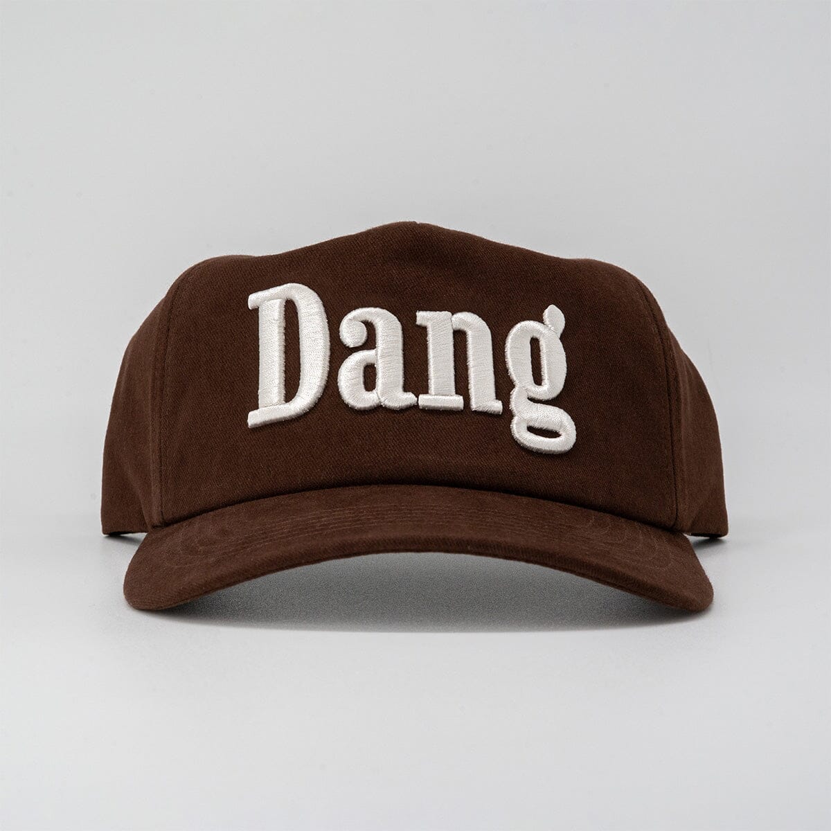 Dang Hat Communal Brown Cotton Twill Mesh Flap